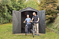 Сарай WoodLook 7*12 пластиковый