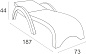 Шезлонг пластиковый Siesta Contract GS 1009 (Fiji)