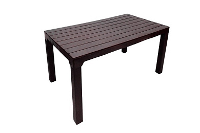бостон / boston b:rattan, стол 1400*780, венге в официальном магазине viva-verde.ru