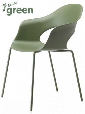 кресло пластиковое scab design lady b go green в официальном магазине viva-verde.ru