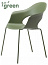 Кресло пластиковое Scab Design Lady B Go Green