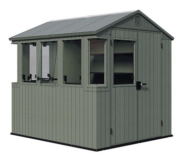 сарай "поттинг" potting shed evotech green 6х8 от магазина viva-verde.ru