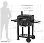 Угольный гриль для барбекю Party BBQ Grill Outdoor