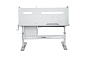 Парта Ortensia II Grey Cubby Серый