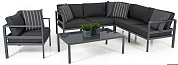 садовая мебель leone lounge black в официальном магазине viva-verde.ru