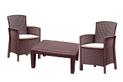 комплект мебели росарио бэлкони сет / rosario balcony set, цвет коричневый в официальном магазине viva-verde.ru