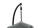 "Капри" подвесное кресло из искусственного ротанга, цвет серый