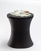 стол кул бар раттан (cool bar rattan) графит в официальном магазине viva-verde.ru