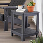 Стол Делюкс (Deluxe Side Table) графит