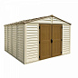 Пластиковый сарай Wood Bridge Plus