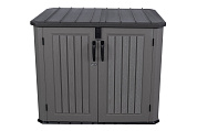 картинка ящик пластиковый woodlook, 1380 л, серый от магазина viva-verde.ru