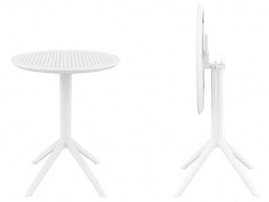 стол пластиковый складной siesta contract sky folding table 60 в официальном магазине viva-verde.ru
