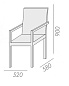 Кресло плетеное ReeHouse Dove