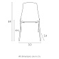 Стул прозрачный Siesta Contract Allegra