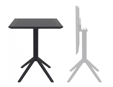 стол пластиковый складной siesta contract sky folding table 60 в официальном магазине viva-verde.ru