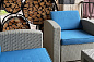 Комплект мебели Раттан Премиум 5 / Rattan Premium 5, серый