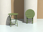 Стол пластиковый складной Siesta Contract Helen Folding Table Ø60