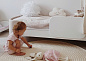 Защитный бортик для кровати KIDI soft (белый)