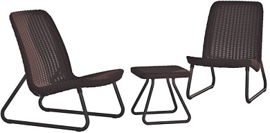 комплект мебель рио патио (rio patio set) коричневый в официальном магазине viva-verde.ru