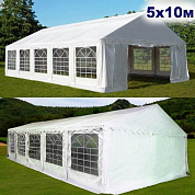 шатер-павильон afm-1029w white (5х10) в официальном магазине viva-verde.ru