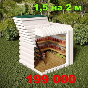 Пластиковый пoгpeб Рекорд 150 см на 200 см купить от производителя в фирменном магазине | viva-verde.ru