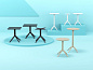 Стол пластиковый Siesta Contract Sky Table 70