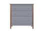 Комод Classic 3 ящика (серый)