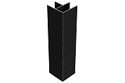 Угловой элемент для клумбы Holzhof Eco 25*250, 90град. Грядки из ДПК – долговечные садовые грядки из древесно-полимерного композита.