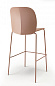 Стул пластиковый полубарный Scab Design Mentha Go Green