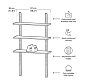 Набор полок (Shelving Kit 100)