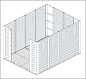 Пластиковый сарай FACTOR 8x11