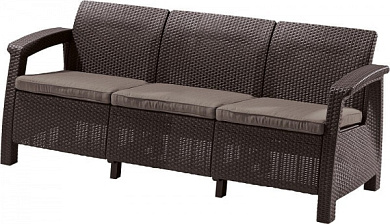 трехместный диван corfu love seat max в официальном магазине viva-verde.ru