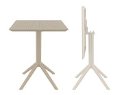 стол пластиковый складной siesta contract sky folding table 60 в официальном магазине viva-verde.ru