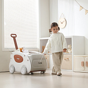 Машинка-каталка-ходунки UNIX Kids SuperCar Grey