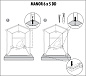 Сарай "Манор 6x5DD" (размеры 175 x 145 см), серый